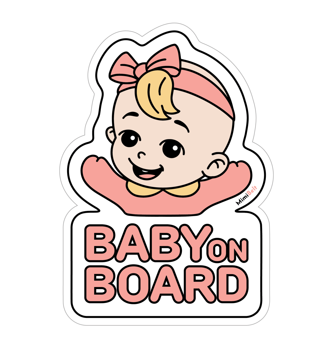 "Baby on Board" Magnet for Car