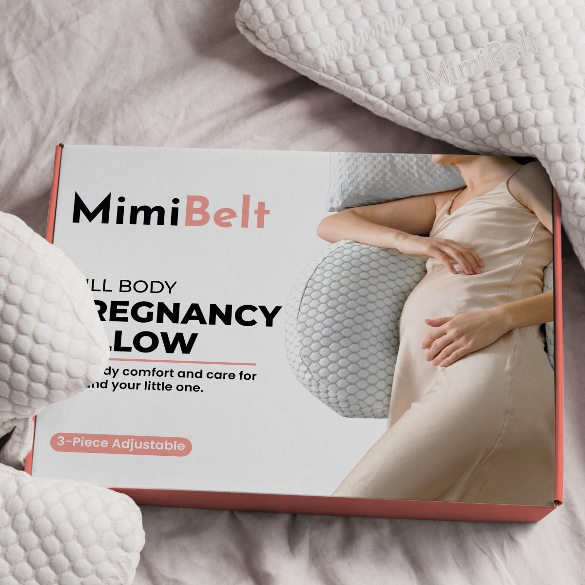 Full Body Pregnancy Pillow (3-Piece)