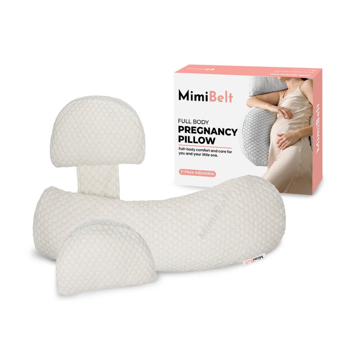 Full Body Pregnancy Pillow (3-Piece)